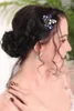 ヘッドピースシックなブルーシルバーブライドメイドギフトウェディングバードヘアアクセサリー結婚ジュエリーピンヘッドドレス女性のためのヘッドドレス