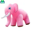 Event Giant Inflatable Pink Elephant Mascot Animal Decoration Cartoon Model For Party Club Advertising