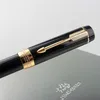 Füllfederhalter Jinhao 100 Füllfederhalter Schönes Schwarz mit goldenem Clip FM-Federstift Schreiben Büro Business Tintenstift 220923