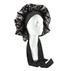 Cappello da donna in raso solido per dormire berretto da notte per la cura dei capelli berretto da notte per donna uomo berretto unisex Bonnet De Nuit turbante da doccia FY5593 926