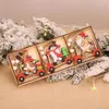 Kerstdecoraties houten hanger Merry Tree for Home Cristmas ornament Xmas Navidad Gifts Happy Year 2023 220924