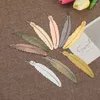 Metal Creative Feather Bookmark Chinese stijl Ancient Cultureel en Student Gift