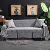 Chair Covers Grey Sofa Towel Elastic Stretch For Living Room Couch Cover Armchair Corner Slipovers Copridivano