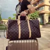 Открытые пакеты Duffel Bags Men Travel Duffle Bags Designer Luggage с замком большой емкость Sport Bag Размер 55см