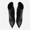 Botines elegantes de Keira para mujer, botines de charol negro para mujer, botines de mujer, vestido de fiesta de tacón barroco, botín Sexy EU35-43