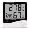 デジタル温度計ハイグロメーターホームミニルーム温度計温度湿度モニター用の屋内気象ステーション