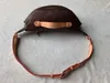 2020 mais novo Stlye Famous Bumbag Cross Body Moda Bolsa de ombro Brown Bum Bum Unisex Sacos de cintura #M43644