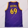 Митч 2020 Новый NCAA East Carolina ECU Pirates Jerseys 69 пьяных колледжей баскетбольной баскетбол Джерси фиолетовый размер молодежь взрослые