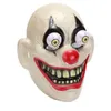 Maschere da festa Clown naso rosso Maschera spaventosa Halloween Spoof Horror Grin Chainsaw Murderer Killer Film Masque