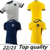 Ecuador 2022 Coppa del mondo maglia da calcio casa ywllow away biue Pervis Estupinan 2023 Gonzalo Plata Michael Estrada maglie da calcio thailandia qualità maillots de foot