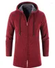 Hommes chandails hommes automne hiver cachemire Cardigan Chenille tissu pull extérieur tricot Zip à capuche épais veste ample