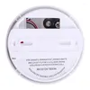 Uppgraderad Smart Smoke Alarm Sensor Home Security Quality Material som passar för Office School Restaurant