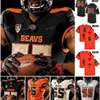 Sj NCAA College Jerseys Oregon State Beavers 3 Tristan Gebbia 5 Kolby Taylor 2 Conor Blount 18 Timmy Hernandez Fútbol personalizado cosido