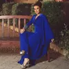 Royal Blue Mother of the Bride Pant Suits Peaked Lapel Long Sleeve Jumpsuits p￤rlor aftonkl￤nningar plus stor br￶llopsg￤stkl￤nning