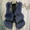 Gilet da donna Gilet in pelliccia sintetica Cappotto da donna Risvolto senza maniche Fibbia Slim Fit Teddy Giacca in pelliccia di peluche high street 220924