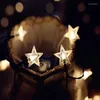 Strings 8 Modos Twinkle Lights 10m 100m LED STAR LED Fairy Garland String Decoration Christmas Wedding Holiday Party Light