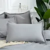 Bedding sets Bedding sets White Duvet Cover Set Strip King Size Bedding Set Luxury Euro Bed Linen Quilt For Single Double Bed Queen Size Comforter Sets 220924