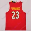 Mitch 2020 Nouveau NCAA Maryland Terrapins Stats Maillots 23 Fernando College Basketball Jersey Taille Jeune Adulte Tout Cousu