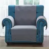 Tampa de cadeira capa de sofá de sofá de sofá elástico com bolsos anti-deslize reclinável slipcovers de poliéster para sala de estar para sala de estar para sala de estar