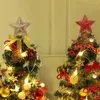 Kerstdecoraties Treetop Cut-Out Plastic Festival Prop Ornament Tree Topper Top Star Party Supplies