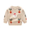 Pojkar tröja pullover flickor designer jumper kläder höst vinter baby barn tröja broderad bomull långärmad barn cl7938887