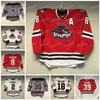 Gla Mitness Custom Rockford Icehogs Hockey Jersey Ahl Michal Teply Carson Gicewicz Cameron Morrison Garrett Mitchell Isaak Phillips Josiah