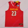 Mitch 2020 Nouveau NCAA Maryland Terrapins Stats Maillots 23 Fernando College Basketball Jersey Taille Jeune Adulte Tout Cousu