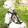 Vêtements pour chiens Vêtements en coton Gilet Veste Harnais Une pièce Chiens Manteau Vêtements d'hiver pour animaux de compagnie