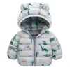Jackets infantis Winter Down Coat Rec￩m -nascidos Meninas Jackets Kid Coats Kids Cotton Capuz quente Capuz de roupas meninos Roupas 20220926 E3