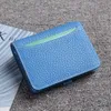 Монетные кошельки подлинная кожаная унисекс -сумка для роскошного дизайна Hasp Square Wallet держатели модных карт женщин Small3876523