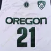 Mitch 2020 New NCAA College Oregon Ducks Jerseys 21 Bol Basketball Jersey White Size Youth Adult All Stitched