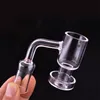 En gros nouveau Terp vide Quartz Banger OD 25mm Quartz clou 14mm 18mm femelle mâle sans dôme Terp Slurper Up huile ongles Dab outil