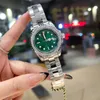 Moda luksusowe kobiety zegarki najlepsze marka projektantka Luminous 36 mm Diamond Lady Watch zegarek ze stali nierdzewnej Zespół na rękę dla damskich urodzinowych prezent świątecznych relogios