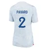 ESPNSPORT 22 23 MBAPPE Giroud Griezmann Mens Soccer Jerseys Player Version Kante Benzema Dembele Home Blue Away Football Shirts Uniforms