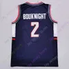 Mitch 2020 Новый NCAA Connecticut Uconn Huskies Jerseys 2 Джеймс Букнайт колледж баскетбольный баскетбол майки ВМС размер молодежи взрослые