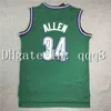 GLA RETRO Allen Iverson Jersey Piston 3 Drazen Petrovic 33 Patrick Ewing Kevin 21 Garnett 34 Ray Allen King 4 Chris Webber College