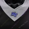 Mitch 2020 New NCAA Middle Tennessee State Maillots 8 Ty Lee College Football Jersey Noir Taille Jeune Adulte Tout Cousu