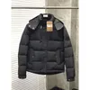 22SS 패션 가을과 겨울 백 남성과 여자 긴 슬리브 셔츠 한국 따뜻한 빵 다운 재킷 -558 크기 S-3XL