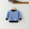 Pullover Spring Toddler Baby Boys Sweatshirts Topps Fashion Kids Long Sleeve Printed T Shirt Sweatshir Boy Clothes Outfits 220924
