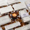 Fogli Retro Poet Memory Series Memo Pad Notes Decorativo Vintage Frame Materiale Carta Cancelleria Forniture per ufficio