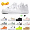 Mans Designer Casual chaussures plate-forme baskets hommes femmes un Triple Blanc Utilitaire Rouge Pâle Ivoire Corail Rose mens formateurs chaussure de plein air