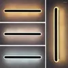 Wandlamp Nordic Moderne Strip Lange Lampen Binnenverlichting Woonkamer Gangpad Veranda Slaapkamer Nachtkandelaar Licht Woondecoratie