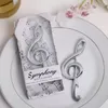 Symphony Chrome Music Note Bottle Opener in Gift Box Bar Party Supplies WeddingBridal Shower Favors FY5596 926