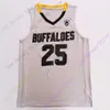 Mitch 2020 New NCAA College Colorado Buffaloes Jerseys 25 Dinwiddie Basketball Jersey Grey Size Men Youth Adult