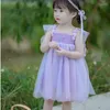 Abiti da ragazza Estate Ragazze Bambini Abito da principessa Neonati Bambini Compleanno Matrimonio Farfalla Patchwork Vestido Abiti