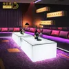 LED LUMINOND TABLE BAR KTV 화려한 사각형 책상 간단하고 세련된 믹서 거실 차 탁자 바 가구