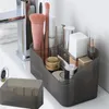 Depolama Kutuları Fowecelt Makyaj Organizatörü Kozmetik Kutusu Fırça Oje Tutucu Ruj Parfümü Güzellik Kasa Masası