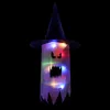 할로윈 LED 고스트 파티 복장을 매달린 고스트 파티를 걸고 빛나는 마법사 모자 조명 공포 소품 홈 바 장식
