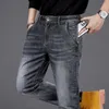 Männer Jeans Hohe Qualität Retro Blau Herbst Winter Regular Fit Casual Hosen Männliche Klassische Stil Alle passen Denim Hosen 220923