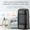 Portable Electric Heaters Mini Fashion Air Heater Personal Space Warmer For Indoor Heating Adjustable Thermostat